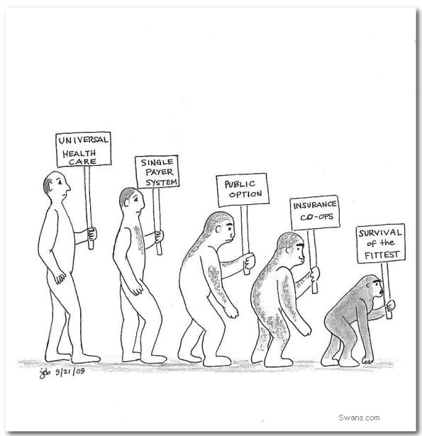 Pic: "(R)evolutionary Health Care Reform" - © 2009 Jan Baughman - Size: 46k